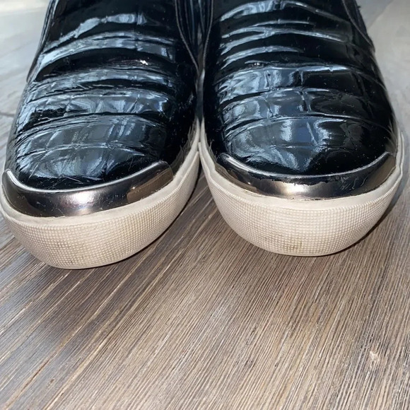 Ted Baker patent leather slip on sneakers - Picture 6 of 7